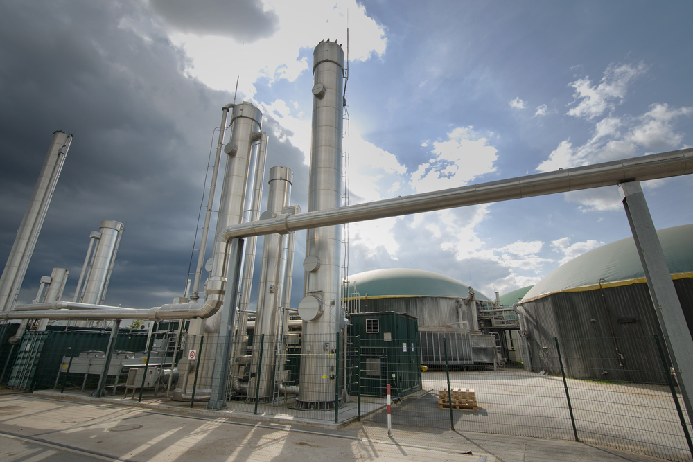 Anaerobic digestion plant