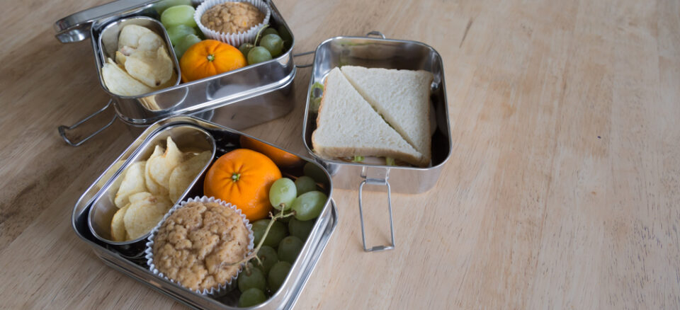 Reusable, metal lunch boxes