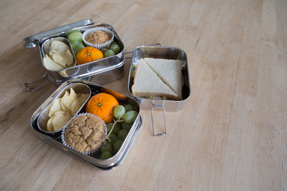 Reusable, metal lunch boxes