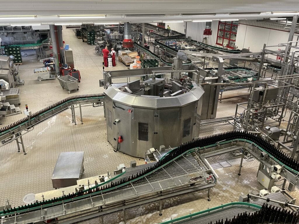 Bottle facility in Europe